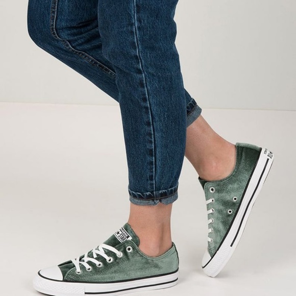 Converse Chuck Taylor All Star Ox Velvet Lo - Picture 6 of 7